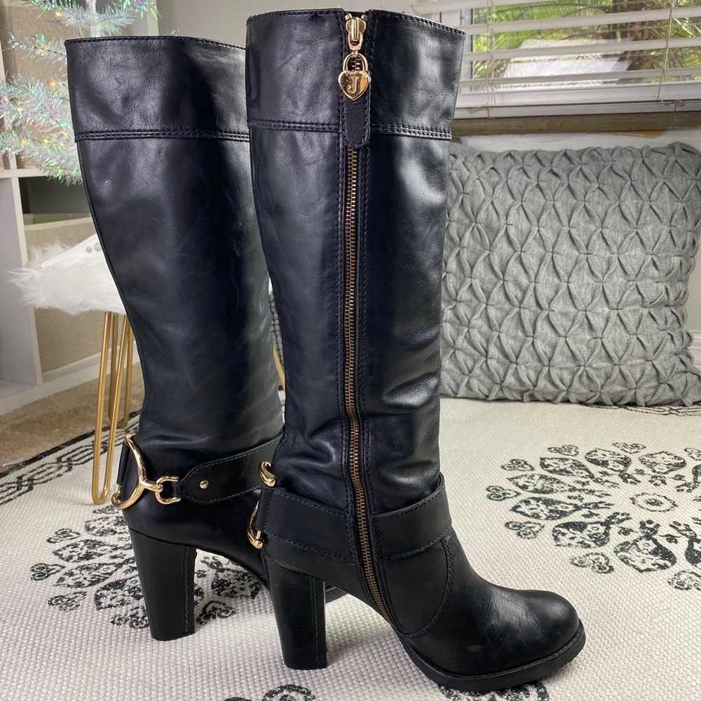 Juicy Couture Leather Boot Size 10
